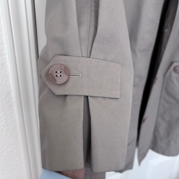 TOWNE LONDON FOG MID TRENCH COAT - Picture 2 of 13